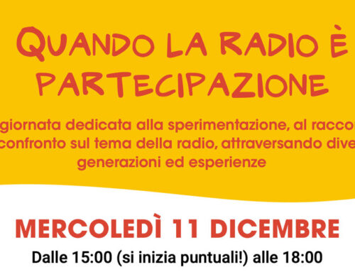 Quando la radio è partecipazione